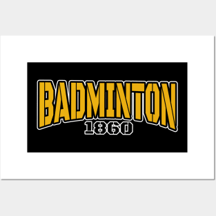 badminton Posters and Art